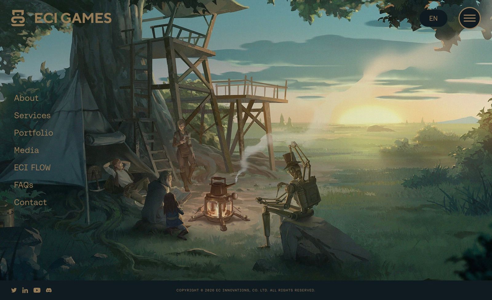 ECI Games website